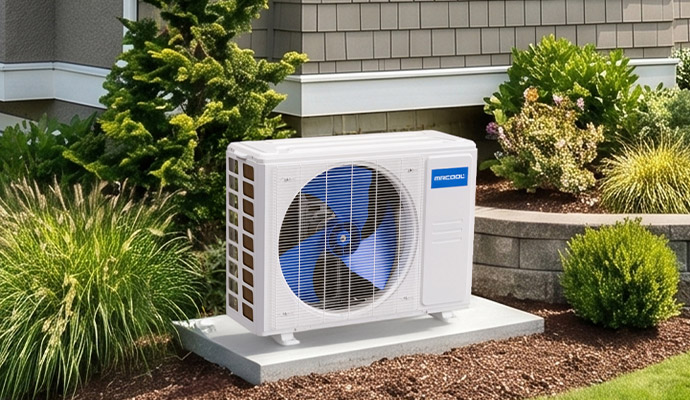 MrCool mini split outdoor heat pump